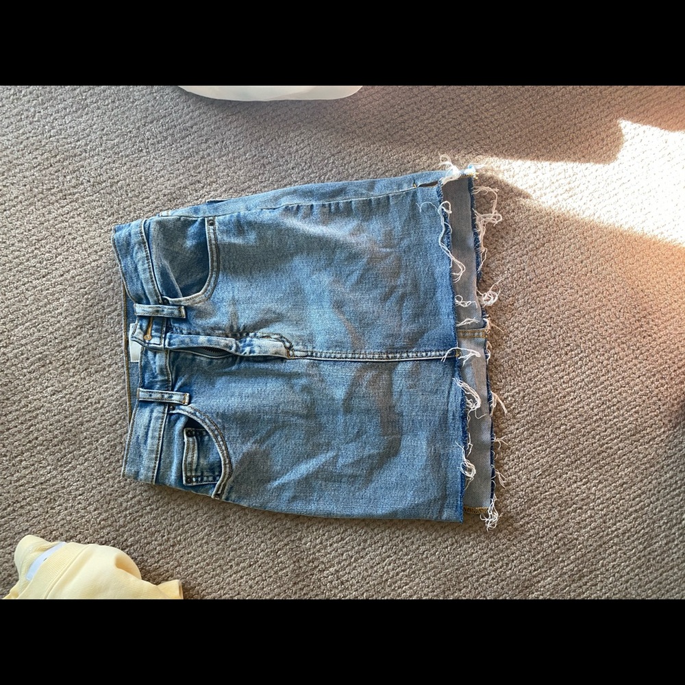 Aritzia wilfred free Jean skirt size 00